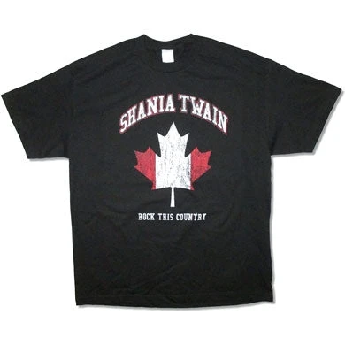 Maple Leaf T-shirt(Shania Twain Maple Leaf T Shirt 354735) 3 Maple Leaf T-shirt(Shania Twain Maple Leaf T Shirt 354735)