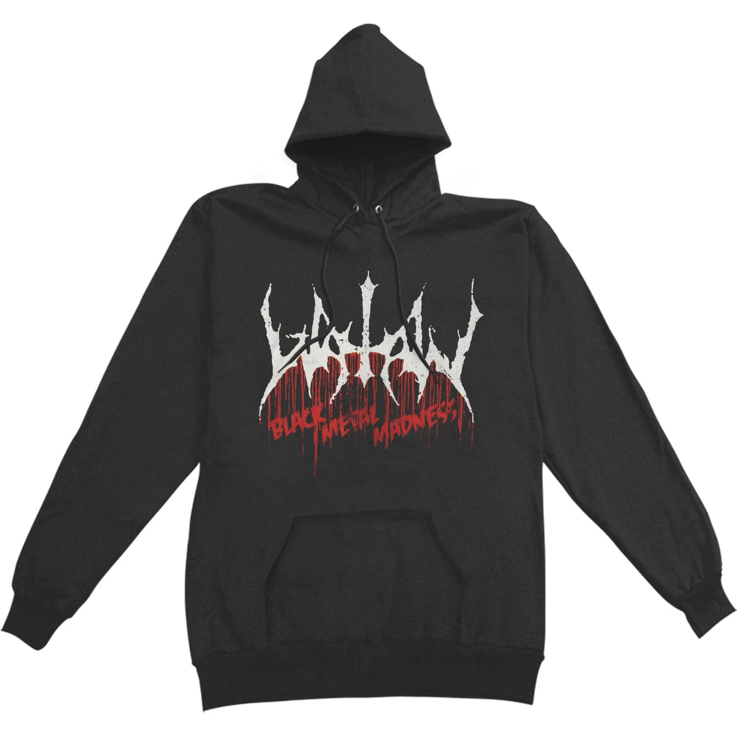 Black Metal Madness Hood Hooded Sweatshirt(Watain Black Metal Madness Hood Hooded Sweatshirt 375372) 3 Black Metal Madness Hood Hooded Sweatshirt(Watain Black Metal Madness Hood Hooded Sweatshirt 375372)