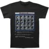 Hard Day's Night 8 Track Slim Fit T-shirt(Beatles Hard Day S Night 8 Track Slim Fit T Shirt 376454) -ROCABILIA CLOTHING SALE 376454F