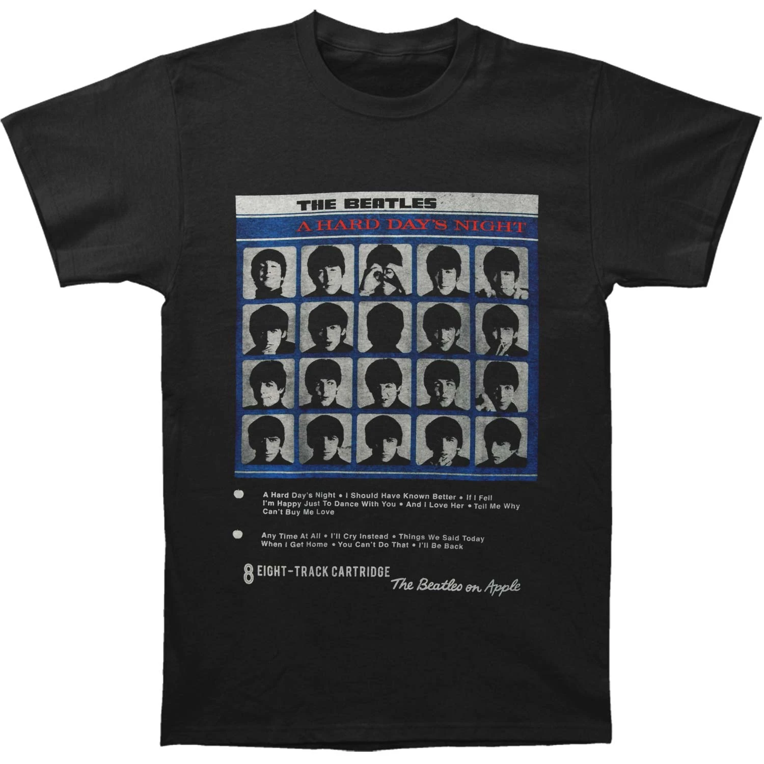 Hard Day's Night 8 Track Slim Fit T-shirt(Beatles Hard Day S Night 8 Track Slim Fit T Shirt 376454) 3 Hard Day's Night 8 Track Slim Fit T-shirt(Beatles Hard Day S Night 8 Track Slim Fit T Shirt 376454)