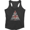 Union Jack Pyramid Womens Tank(Def Leppard Union Jack Pyramid Womens Tank 377667) -ROCABILIA CLOTHING SALE 377667F