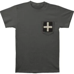 Cross Pocket T-shirt(Imagine Dragons Cross Pocket T Shirt 378768)
