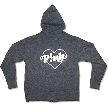 One Last Kiss Zippered Hooded Sweatshirt(Pink One Last Kiss Zippered Hooded Sweatshirt 381008) 4 One Last Kiss Zippered Hooded Sweatshirt(Pink One Last Kiss Zippered Hooded Sweatshirt 381008) - Image 2
