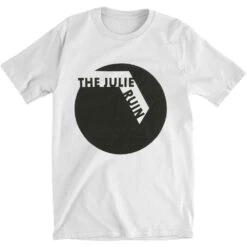 Black Circle [WHITE] Slim Fit T-shirt(Julie Ruin Black Circle White Slim Fit T Shirt 381298)