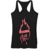 Flaming Head Racer Womens Tank(Dag Nasty Flaming Head Racer Womens Tank 383190)