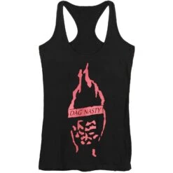 Flaming Head Racer Womens Tank(Dag Nasty Flaming Head Racer Womens Tank 383190)