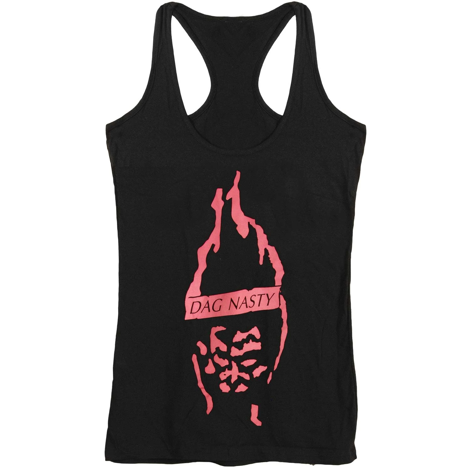 Flaming Head Racer Womens Tank(Dag Nasty Flaming Head Racer Womens Tank 383190) 3 Flaming Head Racer Womens Tank(Dag Nasty Flaming Head Racer Womens Tank 383190)