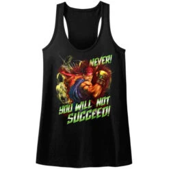 Never Succeed Womens Tank(Street Fighter Never Succeed Womens Tank 383490)