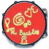 Love Drum Belt Buckle(Beatles Love Drum Belt Buckle 384277) -ROCABILIA CLOTHING SALE 384277F