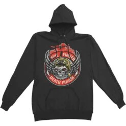 Bomber Patch Hooded Sweatshirt(Five Finger Death Punch Bomber Patch Hooded Sweatshirt 384651)