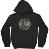 AC/DC High Voltage Circle Seal Hooded Sweatshirt(Ac Dc High Voltage Circle Seal Hooded Sweatshirt 384790)