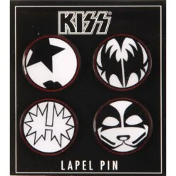 Pewter Pin Badge(Kiss Pewter Pin Badge 384971)