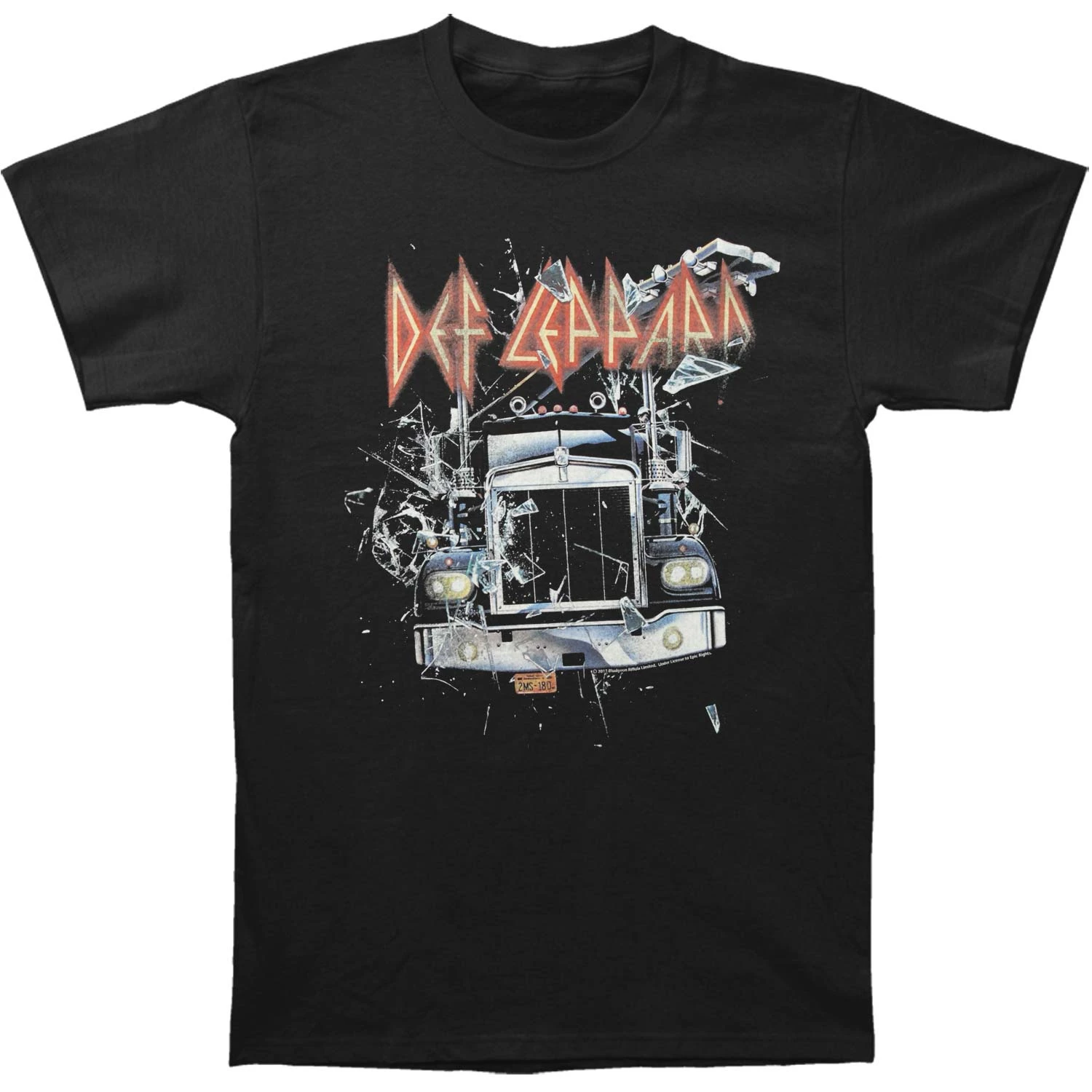 Through Night T-shirt(Def Leppard Through Night T Shirt 385394) 3 Through Night T-shirt(Def Leppard Through Night T Shirt 385394)