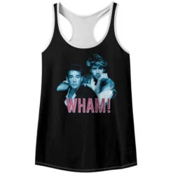 Blue Pink Womens Tank(Wham Blue Pink Womens Tank 385426)