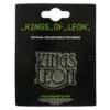 Scroll Logo Pewter Pin Badge(Kings Of Leon Scroll Logo Pewter Pin Badge 396523)