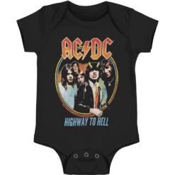 AC/DC Highway To Hell Tricolor Bodysuit(Ac Dc Highway To Hell Tricolor Bodysuit 396747)