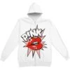 Lips Zippered Hooded Sweatshirt(Pink Lips Zippered Hooded Sweatshirt 397480) -ROCABILIA CLOTHING SALE 397480F