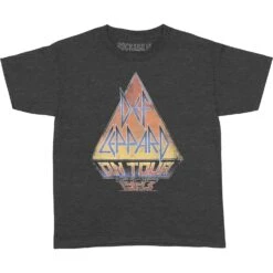 On Tour 83 Kids Childrens T-shirt(Def Leppard On Tour 83 Kids Childrens T Shirt 398668)