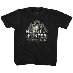 Mhw Logo Kids Childrens T-shirt(Monster Hunter Mhw Logo Kids Childrens T Shirt 398812)