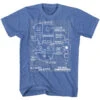 Blueprints T-shirt(Ghostbusters Blueprints T Shirt 398929)