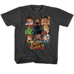 Sf2shdrcast Kids Childrens T-shirt(Street Fighter Sf2shdrcast Kids Childrens T Shirt 398971)