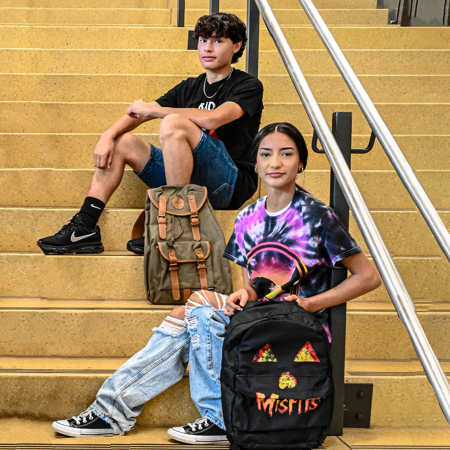 Embossed Cross Backpack(Imagine Dragons Embossed Cross Backpack 399040) 5 Embossed Cross Backpack(Imagine Dragons Embossed Cross Backpack 399040) - Image 3