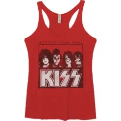 Hotter Than Hell Womens Tank(Kiss Hotter Than Hell Womens Tank 399221)