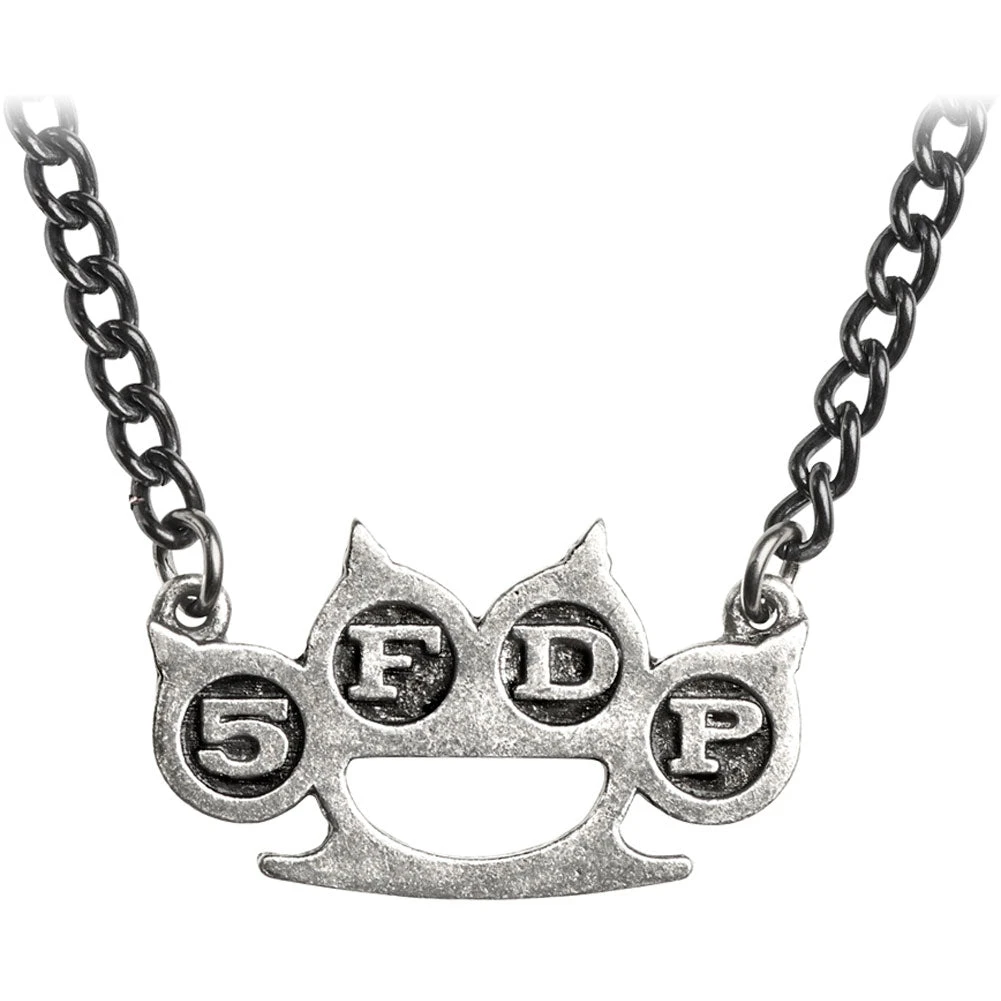Knuckle Duster Pendant Necklace(Five Finger Death Punch Knuckle Duster Pendant Necklace 399830) 3 Knuckle Duster Pendant Necklace(Five Finger Death Punch Knuckle Duster Pendant Necklace 399830)