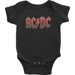 AC/DC Solid Red Kids Bodysuit(Ac Dc Solid Red Kids Bodysuit 399974)