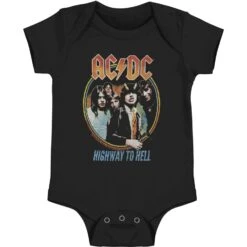AC/DC Highway To Hell Tricolor Kids Bodysuit(Ac Dc Highway To Hell Tricolor Kids Bodysuit 399984)