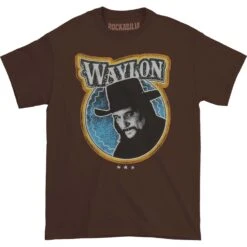 Fugitive Tee T-shirt(Waylon Jennings Fugitive Tee T Shirt 400302)