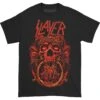 Crown Of Thorns T-shirt(Slayer Crown Of Thorns T Shirt 400408) -ROCABILIA CLOTHING SALE 400408F