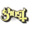 Logo Pewter Pin Badge(Ghost Logo Pewter Pin Badge 400530) -ROCABILIA CLOTHING SALE 400530F