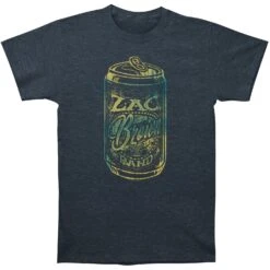 Beer Can Slim Fit T-shirt(Zac Brown Band Beer Can Slim Fit T Shirt 401031)
