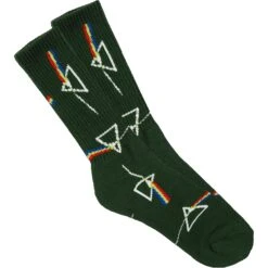 Habitat Dark Side Of The Moon Green Socks(Pink Floyd Habitat Dark Side Of The Moon Green Socks 401303)