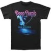 Smoke On The Water Slim Fit T-shirt(Deep Purple Smoke On The Water Slim Fit T Shirt 401850) -ROCABILIA CLOTHING SALE 401850F