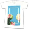 Blue Floral 2016 Fall Tour T-shirt(1975 Blue Floral 2016 Fall Tour T Shirt 402110) -ROCABILIA CLOTHING SALE 402110F