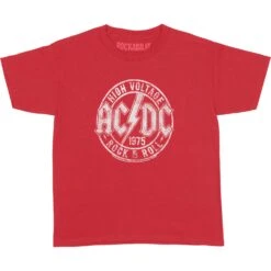 AC/DC R&r Kids Childrens T-shirt(Ac Dc R R Kids Childrens T Shirt 402398)