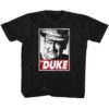 Tha Duke Kids Childrens T-shirt(John Wayne Tha Duke Kids Childrens T Shirt 402499) -ROCABILIA CLOTHING SALE 402499F