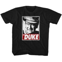 Tha Duke Kids Childrens T-shirt(John Wayne Tha Duke Kids Childrens T Shirt 402499)