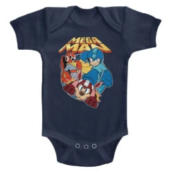 Flat Colors Kids Bodysuit(Mega Man Flat Colors Kids Bodysuit 402551)