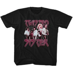 Pretty In Pink Kids Childrens T-shirt(Twisted Sister Pretty In Pink Kids Childrens T Shirt 402635)
