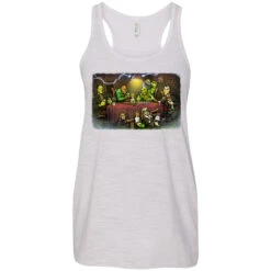 Monsters Playing Poker Womens Tank(Big Chris Art Monsters Playing Poker Womens Tank 403534)