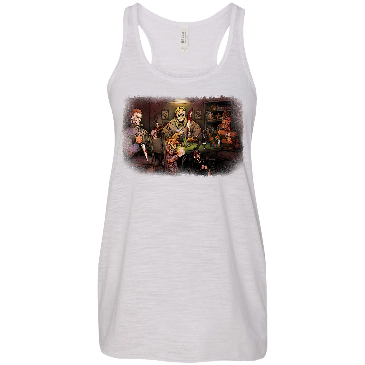 Slashers Playing Poker Womens Tank(Big Chris Art Slashers Playing Poker Womens Tank 403604) 3 Slashers Playing Poker Womens Tank(Big Chris Art Slashers Playing Poker Womens Tank 403604)