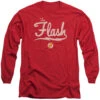 Old School Flash Long Sleeve(Justice League Of America Old School Flash Long Sleeve 406363) 1 Old School Flash Long Sleeve(Justice League Of America Old School Flash Long Sleeve 406363) -ROCABILIA CLOTHING SALE 406363F