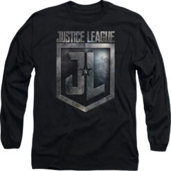Shield Logo Long Sleeve(Justice League Shield Logo Long Sleeve 406727)