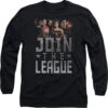 Join The League Long Sleeve(Justice League Join The League Long Sleeve 407112) 1 Join The League Long Sleeve(Justice League Join The League Long Sleeve 407112) -ROCABILIA CLOTHING SALE 407112F