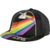 Embroidered Logo Snap Back Cap Baseball Cap(Pink Floyd Embroidered Logo Snap Back Cap Baseball Cap 411666) -ROCABILIA CLOTHING SALE 411666F