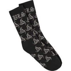 Black & Grey Odin Socks Socks(Black Label Society Black Grey Odin Socks Socks 411875)