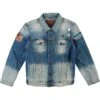 Union Jack Denim Jacket(Who Union Jack Denim Jacket 411921) -ROCABILIA CLOTHING SALE 411921F